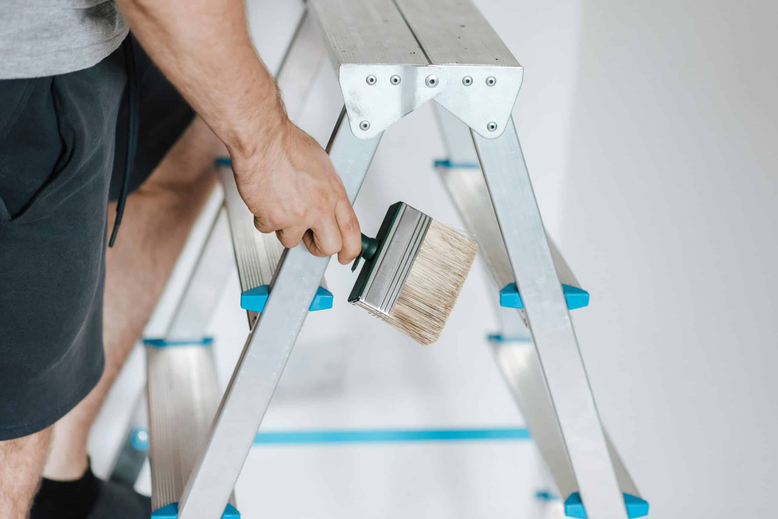 Interior Maintenance Building Value Through Painting And Repairs In Commercial Facility